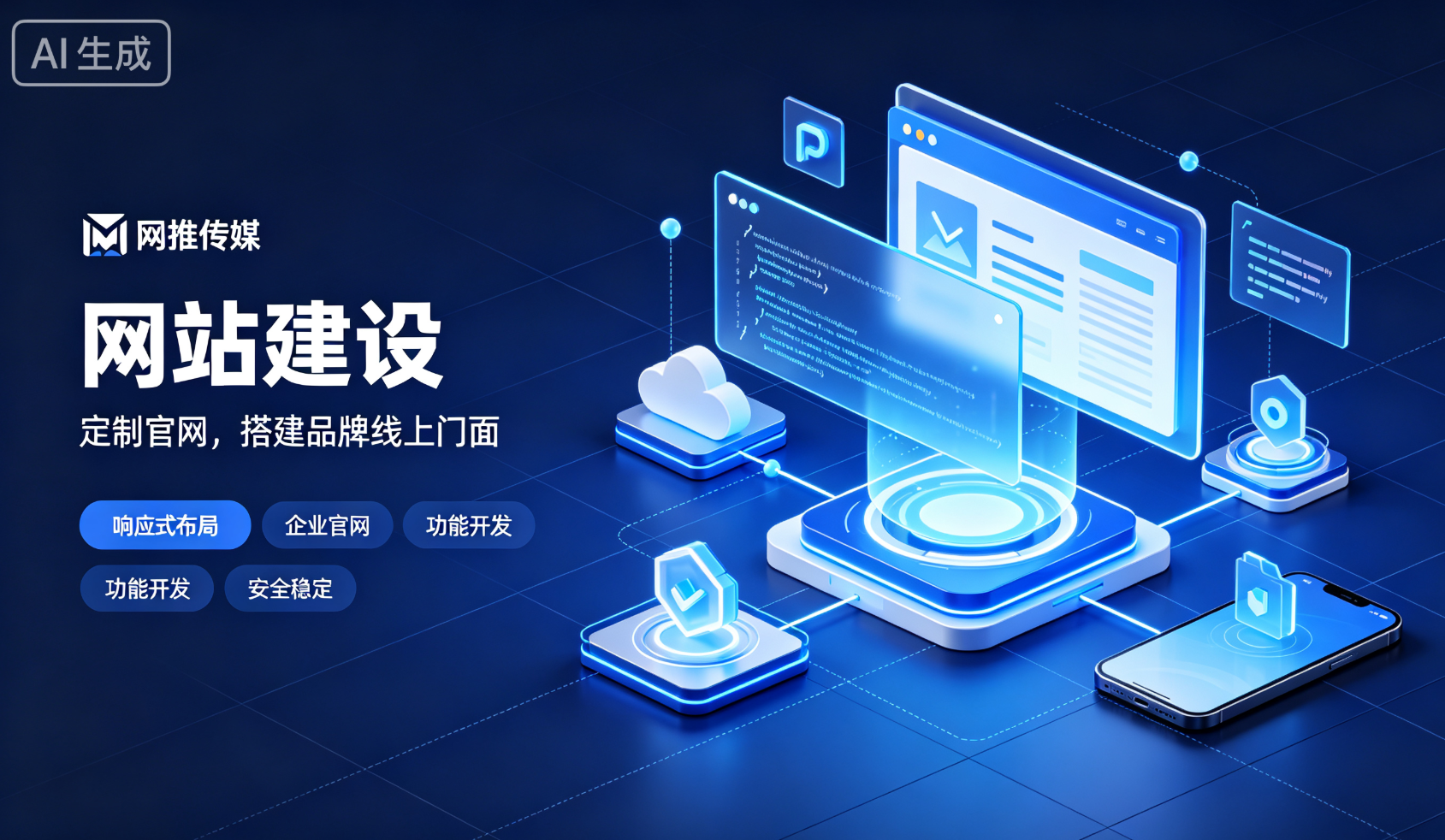 蚌埠网站建设宣传图展示响应式布局与设计风格