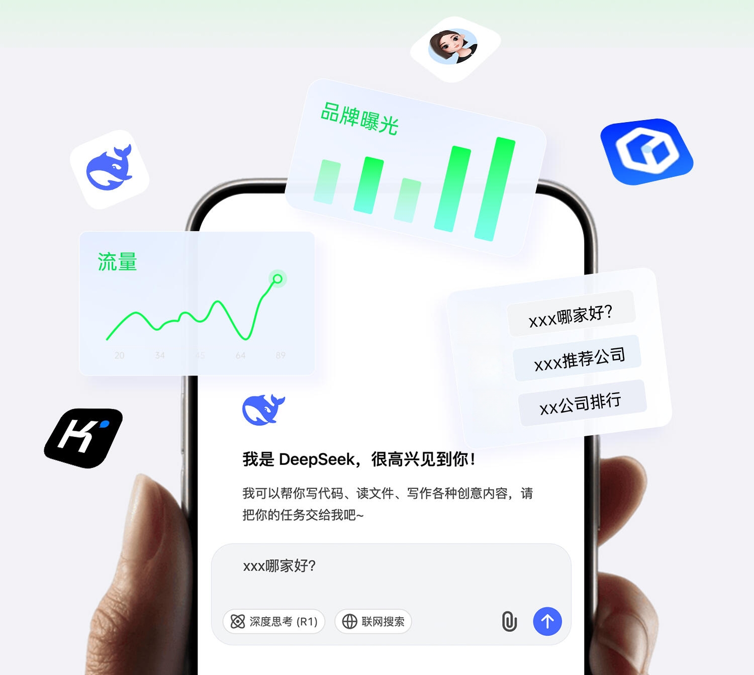 AI 推广宣传图展示智能化营销工具
